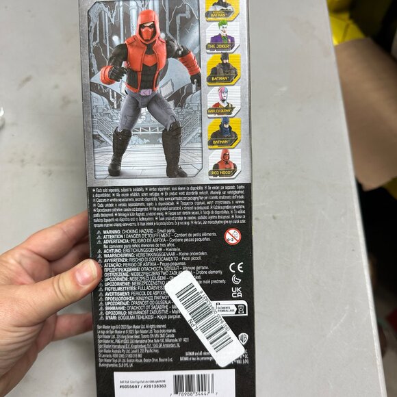 DC Comics 12" Red Hood  Batman Action Figure by Spin Master New in Box - Picture 2 of 2
